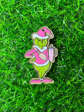 Load image into Gallery viewer, Basic Mean Green Keychain Ornament With Hole Acrylic Blank & Decal Set