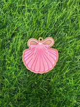 Load image into Gallery viewer, Pink Summer Shells Acrylic Blank & Decal Set