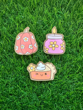 Load image into Gallery viewer, Retro Floral Fall Collection Acrylic Blank & Decal Set