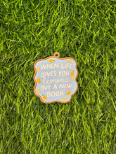 Load image into Gallery viewer, When Life Gives You Lemons Buy A New Book Acrylic Blank & Decal Set