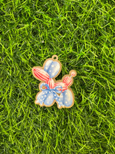 Load image into Gallery viewer, Red White Blue 4th of July Balloon Animal Acrylic Blank & Decal Set Collection