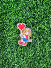 Load image into Gallery viewer, Valentines Day Heart Balloon Lizzy Acrylic Blank & Decal Set