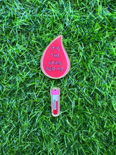 Load image into Gallery viewer, It’s The Veins For Me Acrylic Blank & Decal Set