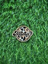 Load image into Gallery viewer, Mama Sunflower Cowprint Acrylic Blank & Decal Set Collection