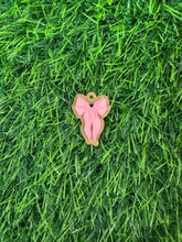 Load image into Gallery viewer, Black Heart Pink Bow Collection Acrylic Blank & Decal Set