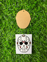 Load image into Gallery viewer, Horror Mask Keychain Acrylic Blank & Decal Set