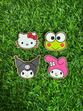 Load image into Gallery viewer, Cat Character and Friends Acrylic Blank & Decal Set