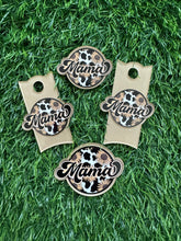 Load image into Gallery viewer, Mama Sunflower Cowprint Acrylic Blank & Decal Set Collection