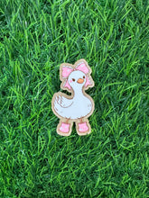 Load image into Gallery viewer, Cute Ducks With Bow Acrylic Blank & Decal Set Collection