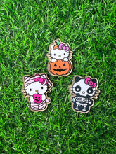 Load image into Gallery viewer, Halloween Cat Character Acrylic Blank & Decal Set