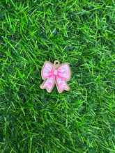 Load image into Gallery viewer, Pink Ghost Bow & Skull With Pink Ghost Bow Acrylic Blank & Decal Set Collection