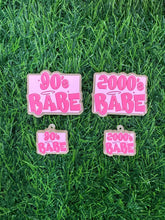 Load image into Gallery viewer, 90’s 2000’s BABE Collection Acrylic Blank & Decal Set Collection