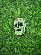 Load image into Gallery viewer, Green Face Character Acrylic Blank & Decal Set
