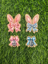 Load image into Gallery viewer, Coquette Bunny Ears Easter Acrylic Blank & Decal Set Collection