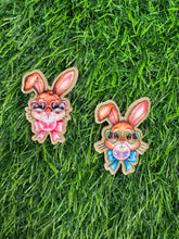 Load image into Gallery viewer, Bubble Gum Bunny Acrylic Blank & Decal Set