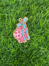 Load image into Gallery viewer, Pink Summer Shells Acrylic Blank & Decal Set