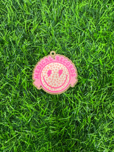 Load image into Gallery viewer, Medical Records Lightning Bolt Leopard Smiley Face Acrylic Blank & Decal Set