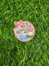 Load image into Gallery viewer, In My Social Worker Era Acrylic Blank & Decal Set