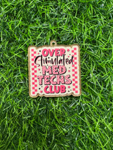 Load image into Gallery viewer, Over Stimulated Med Techs Club Acrylic Blank & Decal Set