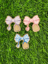 Load image into Gallery viewer, Floral Bow Stethoscope Acrylic Blank & Decal Set Collection