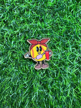 Load image into Gallery viewer, Softball Cutie Acrylic Blank & Decal Set