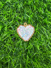 Load image into Gallery viewer, Mahjong Tile Heart Acrylic Blank & Decal Set