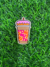 Load image into Gallery viewer, Iced Donut Coffee Acrylic Blank & Decal Set