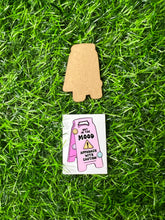 Load image into Gallery viewer, Not In The Mood Acrylic Blank & Decal Set