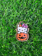 Load image into Gallery viewer, Halloween Cat Character Acrylic Blank & Decal Set