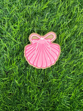 Load image into Gallery viewer, Pink Summer Shells Acrylic Blank & Decal Set