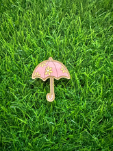 Load image into Gallery viewer, Floral Umbrella Acrylic Blank & Decal Set