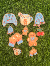 Load image into Gallery viewer, Winter Christmas Cherry Sweater Acrylic Blank & Decal Set Collection