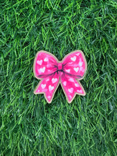 Load image into Gallery viewer, Heart Bow Acrylic Blank & Decal Set Collection