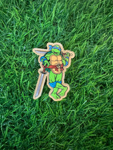 Load image into Gallery viewer, Turtle Character Full Body Acrylic Blank & Decal Set