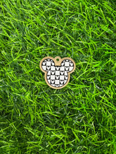 Load image into Gallery viewer, Checkered Mouse Head Collection Acrylic Blank & Decal Set Collection
