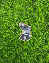 Load image into Gallery viewer, Lab Life Pink or Black Microscope Acrylic Blank & Decal Set