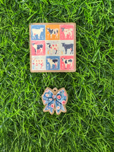Load image into Gallery viewer, Patchwork Cows Acrylic Blank & Decal Set