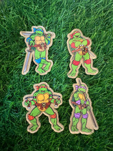 Load image into Gallery viewer, Turtle Character Full Body Acrylic Blank & Decal Set