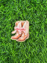 Load image into Gallery viewer, Cowgirl Cowprint Acrylic Blank & Decal Set Collection