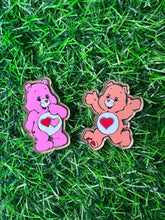 Load image into Gallery viewer, Heart Bear Character Acrylic Blank & Decal Set