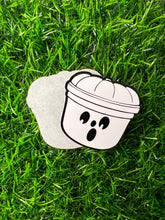 Load image into Gallery viewer, Halloween Bucket Acrylic Blank & Decal Set