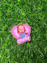 Load image into Gallery viewer, Horror Heart Acrylic Blank & Decal Set