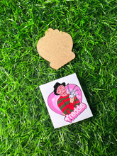 Load image into Gallery viewer, Horror Heart Acrylic Blank & Decal Set