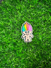 Load image into Gallery viewer, Rainbow Troll Acrylic Blank & Decal Set