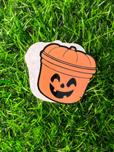Load image into Gallery viewer, Halloween Bucket Acrylic Blank & Decal Set
