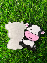 Load image into Gallery viewer, Cute Cow Acrylic Blank & Decal Set