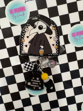 Load image into Gallery viewer, Plagued With Anxiety Retractable Badge Reel
