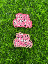 Load image into Gallery viewer, Exclusive Black Friday Merry Christmas Cowprint Acrylic Blank &amp; Decal Set
