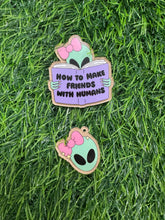 Load image into Gallery viewer, Friends With Humans Acrylic Blank &amp; Decal Set
