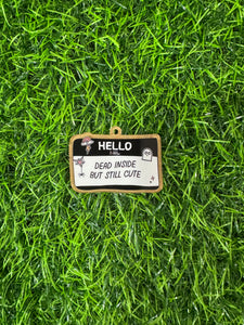 Hello Dead Inside Acrylic Blank & Decal Set